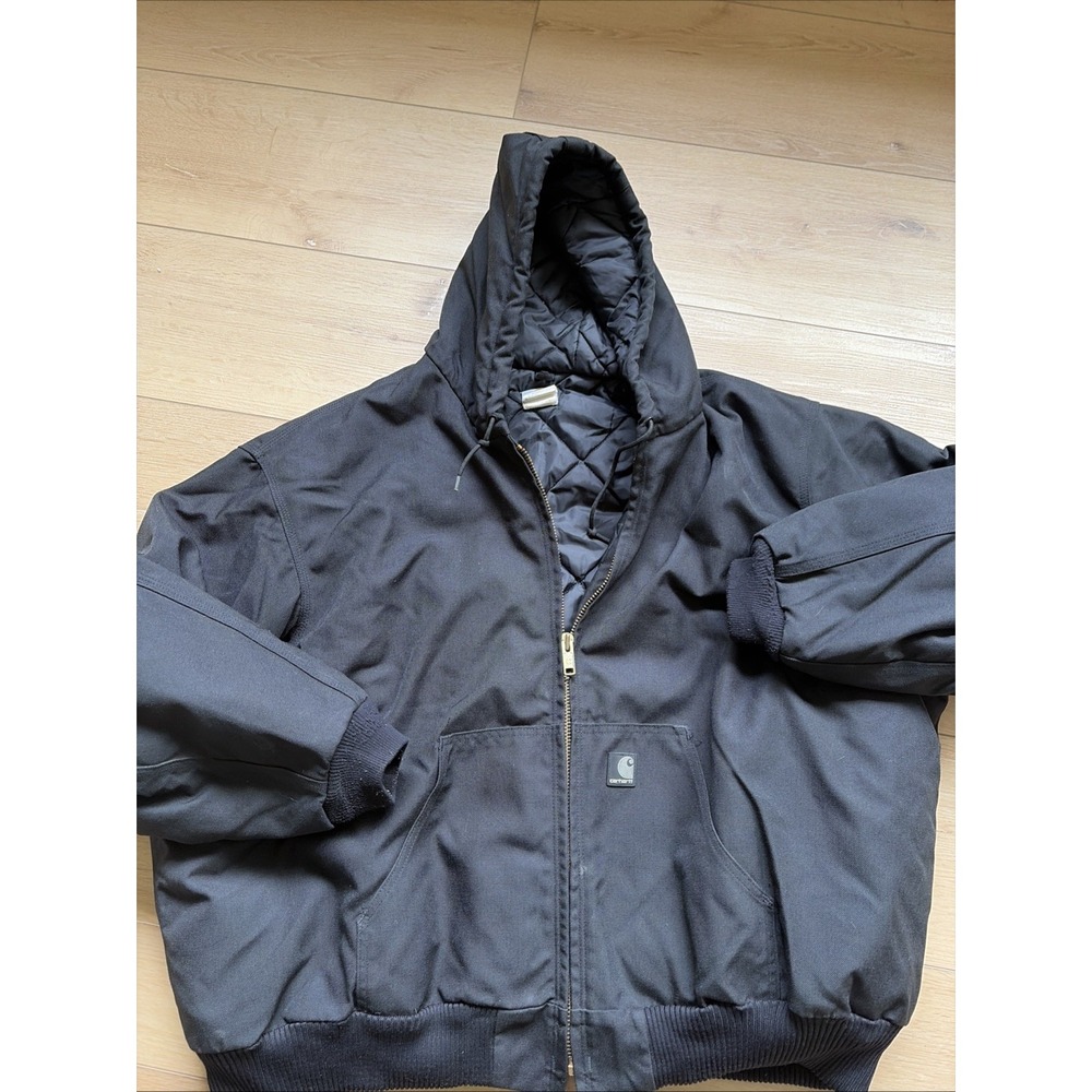 Carhartt J133 BLK Extremes Arctic Quilt Lined Yukon Jacket  Size 4XL